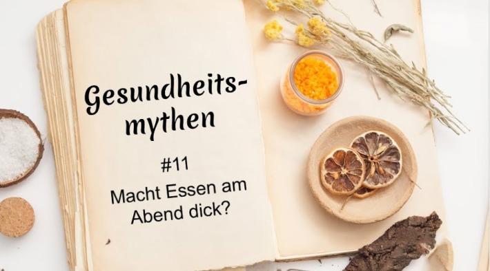 Macht Essen am Abend dick?